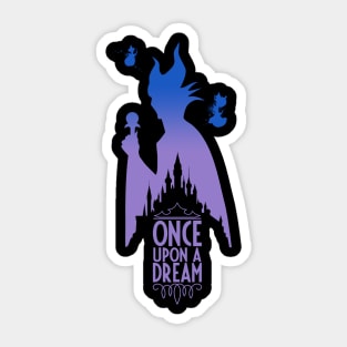 Once upon a dream Sticker